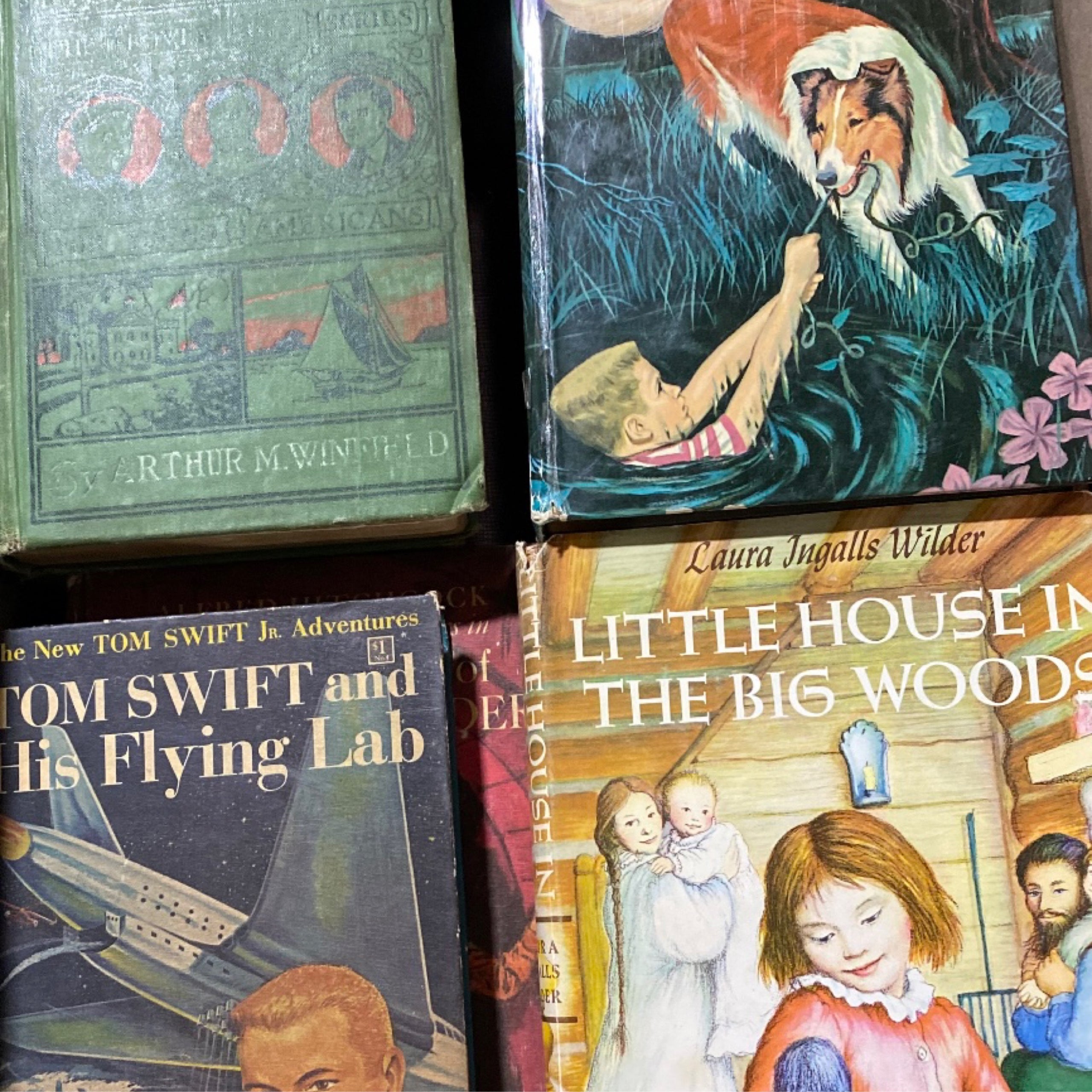 Boxed Kids Antique Vintage Books BOOKS BY THE POUND Boxed kids antique vintage books books by the pound